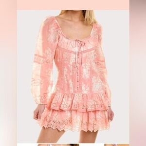 Floral Peach Women's Top